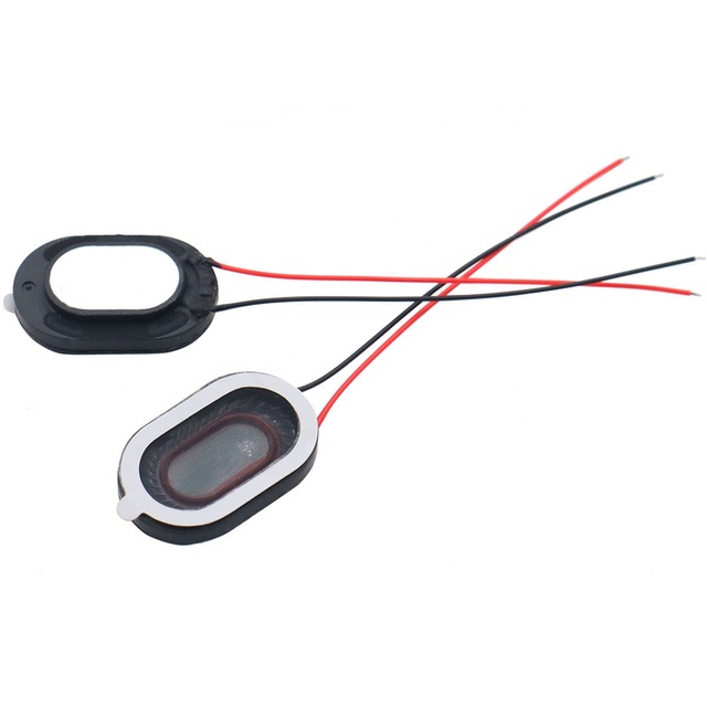 25mm 1watt Miniature Micro 8ohm Full Range Mylar Dynamic Speaker Cover 2516 25*16MM Micro Oval Mini Speaker With Wire