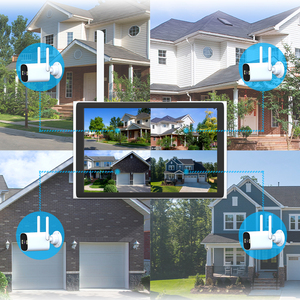 3MP 4CH dây miễn phí Hệ thống <span class=keywords><strong>camera</strong></span> với 10 'trong màn hình <span class=keywords><strong>Plug</strong></span> <span class=keywords><strong>and</strong></span> <span class=keywords><strong>Play</strong></span> <span class=keywords><strong>Wifi</strong></span> máy ảnh hai cách âm thanh IP66 không thấm nước - Product Image 3