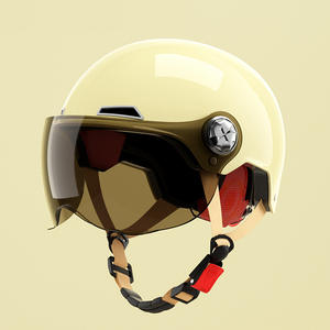 Nouveau casque de moto ouvert en ABS, personnalisable en couleurs et logo, pour la modification/amélioration de moto - Product Image 3