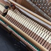 KAWAI OP25 Upright Piano Japanese Original Warm Tone, Great for Kids Practice Grade Exams