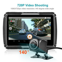 Navegador GPS Android Capacitivo de 4.3 Pulgadas Phaeton A40, Impermeable IP67, para Auto/Moto, Mapas de Google Gratis, 1GB+16GB, Cámara de 720P