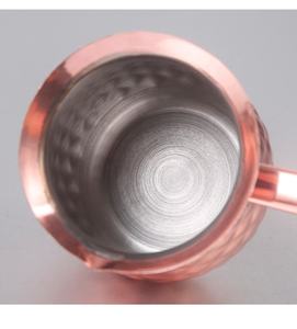 Cafetera Turca Cezve de 400 ml, Cafetera Turca, Cafetera <span class=keywords><strong>Moka</strong></span>, Cobre Hecho a Mano, Accesorio de Regalo de Calidad, Herramienta de Cocina y <span class=keywords><strong>Cafetería</strong></span> - Product Image 6