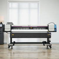 2,2 m Banner Impresora Eco Solvente Vinilo Impresión Plotter de corte I3200 Máquina Impresora de inyección de tinta