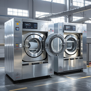 Commercial Large Capacity 20kg/30kg Front Load Hospital Hotel Washing Machine Stainless Steel Automatic Commercial - Product Image 3