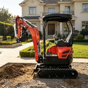 Mini Excavadora de 1.8 Toneladas en Oferta, Motor Diésel, Pequeña Excavadora para Movimiento de Tierras, Uso Doméstico, Gran Potencia, Micro Excavadora - Product Image 2
