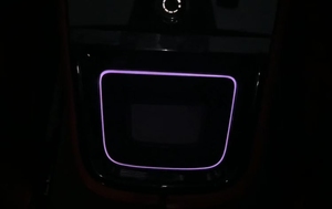 Lumière ambiante Rainbow Symphony Dynamic Radium Carving <span class=keywords><strong>Four</strong></span> Doors + moule de contrôle central pour Porsche Cayenne (2024-2025) - Product Image 4