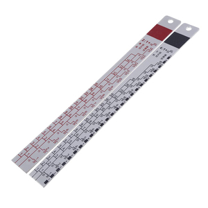 di alluminio vernice di misurazione righello di miscelazione vernice automobilistica di miscelazione Stick per Auto vernice - Product Image 4