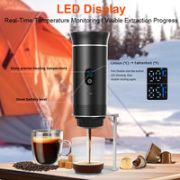 Machine à café à capsules portable alimentée par USB, design compact, chauffage rapide, expresso, Americano, utilisation à l'hôtel et à domicile, multifonctionnelle