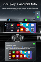 NaviFly 10.25 pouces Snapdragon 668S Android voiture Headunit conception spéciale système de cockpit exclusif pour LEXUS CT200h 2011-2017