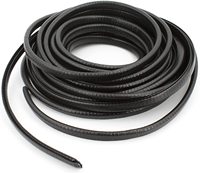 Bande d'étanchéité en caoutchouc pour portières de voiture, squelette en acier forme de U, bande de scellage étanche, feuille de verre, feuille de protection en Pvc, garniture en caoutchouc