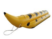 5 cavaliers PVC gonflable banane bateau 0.9MM Premium Sport aquatique jeu installation gonflable eau Amusement équipement