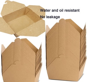 Cajas de <span class=keywords><strong>Sushi</strong></span> para Llevar, Reciclables, de Papel Kraft Marrón, Ecológicas, Personalizables, para Restaurantes, Catering y Fiestas - Product Image 4