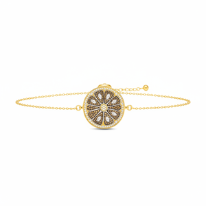Fashionable Round <b>Charm</b> Design Lemon Fruit <b>Bracelet</b> Turkish Wholesale Handmade 925 Sterling <b>Silver</b> Jewelry - Product Image 2