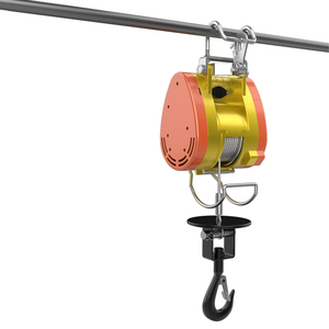 Alat Pengangkat Tugas Berat 500KG 30m Tali Kawat Baja Mini-Diamond Electric <span class=keywords><strong>Hoist</strong></span> untuk Garasi Bengkel Renovasi - Product Image 5