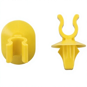 Clip de support de capot moteur pour Chrysler Jeep, 68250997AC, en plastique et nylon, pour remplacement et réparation - Product Image 1