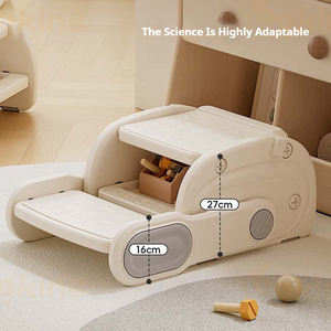 Repose-pieds <span class=keywords><strong>pliable</strong></span> 2 en <span class=keywords><strong>1</strong></span> pour bébé en plastique pour enfants - Product Image 4