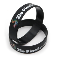 Bracelet en silicone à double couche et deux tons personnalisé pour la promotion