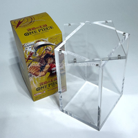 Boîte de protection personnalisée en acrylique résistant aux UV pour cartes One Piece Four Emperors Booster Box OP01-13 TCG japonais