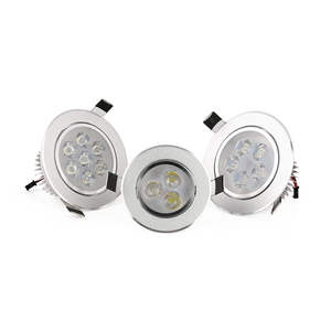3W 5W 7W 9W 12W 15W 18W LED Tersembunyi Lampu Downlight Ceiling dengan driver 85-265V Ultra Terang untuk Rumah Shope Dekorasi Lampu Lampu - Product Image 1