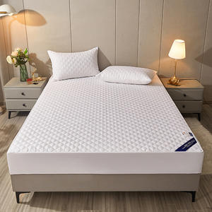 Twin Full Queen King Size Hipoalergénico <span class=keywords><strong>Impermeable</strong></span> Cama Mat Cover Set Protector Colchón Cover Almohadilla de protección - Product Image 2