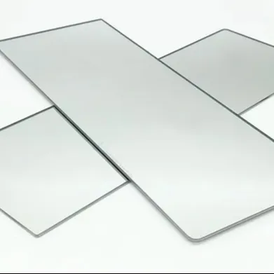 Large sheet decorative 2mm 4mm 6mm 8mm 10mm one or two way silver mirror glass for gym, dancing studio and furniture