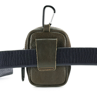 Sacs banane en cuir pochette de voyage pour téléphone portable Sports de plein air personnalisés pour hommes nouveauté Curated Durable noir luxe étanche à l'eau