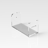 Support d'affichage pour couteau de poche pliable en acrylique OEM, support d'affichage pour couteau Buck, support d'affichage pour couteau en lucite