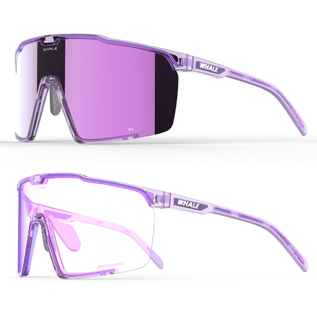 UV400 Protection Photochromic Sports Eyewear Men Women Outdoor Cycling Glasses for Running MTB Driving Biking