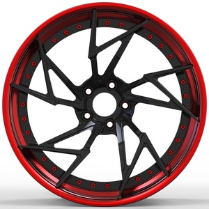Jantes de voiture multi-rayons 2026 en vente flash, personnalisées en alliage 6061, jantes de voiture 5*112 5*120 <span class=keywords><strong>18</strong></span> 19 20 pouces, 2 pièces forgées - Product Image 5