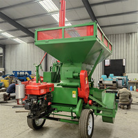 Machine à décortiquer le maïs automatique au diesel avec système de retrait des semences et de séparation des grains