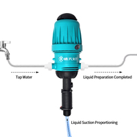 Doseur de Fertigation Hydroponique Durable Distributeur automatique de pompe d'injecteur en plastique pour outil chimique de nettoyage de voiture de lavage de voiture