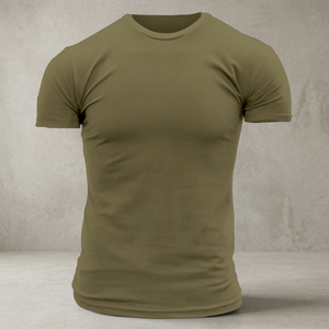 เสื้อยืดผู้ชาย ผ้าฝ้าย 100% 220gsm แขนสั้น คอกลม สไตล์วินเทจ ระบายอากาศได้ดี เหมาะสำหรับฤดูร้อน ผ้าถัก พิมพ์ลายดิจิทัล สวมใส่สบายๆ - Product Image 4