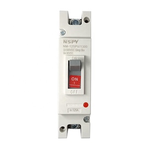 NSPV Disjoncteur à boîtier moulé 1P de haute qualité Ui500VDC Uimp 8KV Disjoncteur moulé - Product Image 1