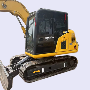 Mini-excavatrice Komatsu PC70 d'occasion de 7 tonnes |   Excavatrice hydraulique d'occasion fabriquée au Japon pour petits projets de construction - Product Image 1