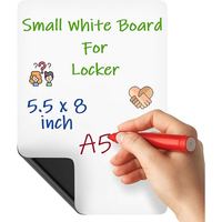 Pizarra Magnética de Borrado en Seco, Hoja para Refrigerador, Lista de Compras, Bloc de Notas, Pizarra Magnética Flexible para Escribir, Regalos Promocionales