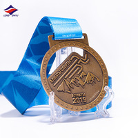 Longzhiyu Personnalisé Marathon Finisseur Médaille Logo Médailles De Sport Médaillon Antique Métal Artisanat Usine En Gros