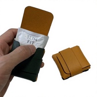 Étui de transport portable classique en cuir PU imprimé sérigraphié pour préservatifs, mini pochette de rangement discrète multicolore, poche de voyage intime