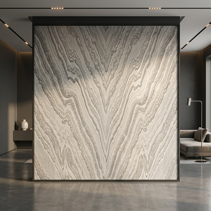 Revestimiento Decorativo de Piedra Natural Blanca Apilada, Impermeable, Resistente al Fuego, Estilo Industrial, para Uso en Interiores de Hogares, Gimnasios, Apartamentos y Centros Comerciales - Product Image 1