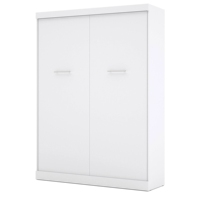 Lit escamotable double queen king escamotable de luxe moderne Cadre en bois pliable avec drap Lits escamotables en bois contemporains au design