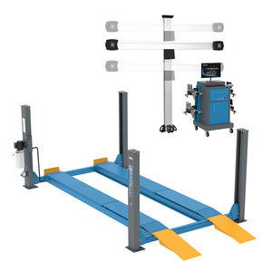 HA-V68 + Système d'alignement des roues HFL4165E Hauvrex 3D + Ascenseur d'alignement à quatre montants de 6.5 tonnes Équipements de réparation et d'entretien de voitures combinés - Product Image 1