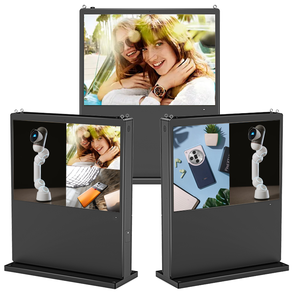 Reproductor de Publicidad con Pantalla Táctil Capacitiva Vertical y Horizontal, Sistema Dual Android/<span class=keywords><strong>Windows</strong></span>, Pantalla Interior <span class=keywords><strong>para</strong></span> Aeropuerto/Tienda - Product Image 2
