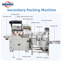 Focus Machinery Machine d'emballage secondaire automatique Petit sac gaufré dans grand sac Machine d'emballage de sachets de comptage et de tri commandés