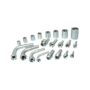 Connecteur de presse hydraulique en acier au carbone personnalisé-Raccord haute pression à filetage interne Raccords de tuyau hydraulique - Product Image 1