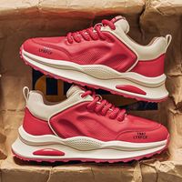 Chaussures pour hommes, baskets décontractées, imperméables, antidérapantes, légères, confortables, semelle plate, couleur unie, toutes assorties, chaussures de sport simples