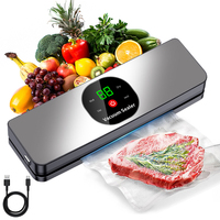 Scelleuse sous vide rechargeable sans fil pour le stockage des aliments Mini machine à sceller électrique pour la cuisine, le camping et les voyages