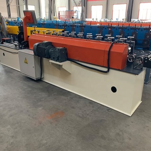 ZTRFM ISO CE Perforación rotativa de alta velocidad Canal de enrasado resistente Omege Roll Former RC 1 RC 2 Máquina formadora de rollos - Product Image 3