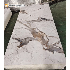 Luxury UV Sheets Marble Type Wall Panel Fireproof Faux Stone Modern Wall Panels <strong>Interior</strong> Boards Customized Size <strong>for</strong> <strong>Halls</strong> Villa - Product Image 6