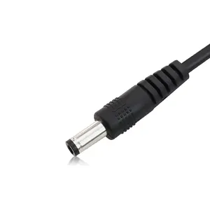 24v 12v güç uzatma kablosu erkek ve dişi varil fiş adaptörü jak soketi konnektör tel 5.5*2.1mm DC güç kablosu CCTV için
