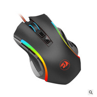 Souris de jeu filaire M607 7200dpi avec design lumineux Interface USB à 7 boutons Orientation droite Stock pour LOL CF compétitif