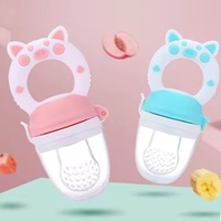 Biberon en silicone pour bébé, cuillère à jus, sucette, molaires, gobelet, gommes, fruits et légumes